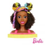 Barbie Busto Caracóis Color Reveal Neon Arco-Íris