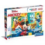 Clementoni Puzzle Maxi Mickey New 60 Peças