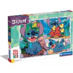 Clementoni Puzzle Maxi 104 Peças Disney Stitch