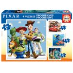 Educa Puzzle Disney Pixar Progressivos 12-16-20-25 Peças