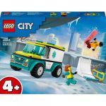 LEGO City Ambulância de Emergência e Snowboarder - 60403