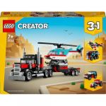 LEGO Creator Camião de Plataforma com Helicóptero - 31146