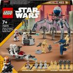 LEGO Star Wars(TM) Pacote de Combate Clone Trooper(TM) e Battle Droid(TM) - 75372