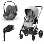 Duo Cybex Balios S Lux + Cloud G i-Size + Base G Lava Grey