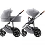 Duo Britax Romer Smile 5Z Essential Set Travel System Frost Grey