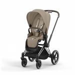 Cybex Priam NG Chrome Brown com Seat Pack Cozy Beige
