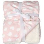 Cangaroo Cobertor de Bebé Shaggy Pink