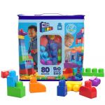 Mattel Construção Mega Bloks Fisher-Price Saco azul 80 peças