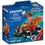 Playmobil City Action Rescue Quad 18 Peças - 71040