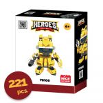 Nice Mattoncini Heroes Bricks Yellow Car Soldier 221 Peças