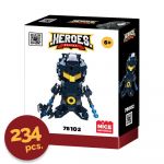 Nice Mattoncini Heroes Bricks Robot 234 Peças