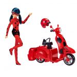 Creative Toys Ladybug Scooter Switch 'N' Go com Boneca