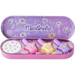 Martinelia Super Girl Nail Polish & Stickers Tin Box Conjunto