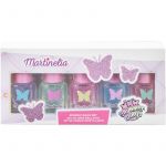 Martinelia Shimmer Wings Nail Polish Set Conjunto de Vernizes de Unhas para Crianças 5x5 ml