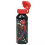 Garrafa Spiderman 520ml em Alumínio Black Edition