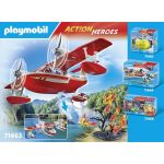 Playmobil Action Heroes Hidroavião dos Bombeiros - 71463