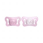Chicco 2 Chupetas Physio Micro Silicone 0-2m Rosa