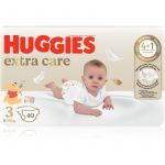 Fraldas Huggies Extra Care T3 (4-9 kg) 40 unidades