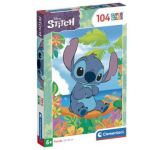 Clementoni Super Color: Puzzle 104 peças Stitch