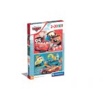 Clementoni Puzzle 2 x 20 peças da Disney: Cars