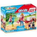 Playmobil City Life Starter Pack Educadora Com Carrinho - 71258