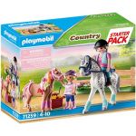 Playmobil Country Starter Pack Cuidado Dos Cavalos - 71259