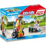 Playmobil City Life Starter Pack Resgate Com Balance Racer - 71257