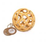 O.B Designs Eco-Friendly Teether Ball Mordedor Tumeric 3M+