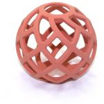 O.B Designs Eco-Friendly Teether Ball Mordedor Blush 3M+