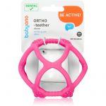 BabyOno Be Active Ortho Teether Mordedor para Bebés 0+ Pink