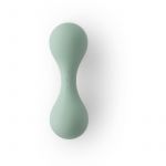 Mushie Silicone Rattle Toy Roca Green
