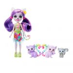 Enchantimals Sunshine Island And Lemur Family Mini Doll Rosa