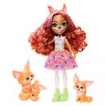 Enchantimals Desert Fox Family Doll Rosa