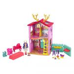 Enchantimals House Deer 2.0 With Danessa Deer Doll With Toy House Colorido