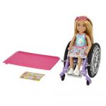 Barbie Chelsea With Wheelchair Rosa