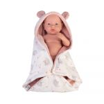 Famosa Real Baby 40 Cm With Blanket Doll Rosa