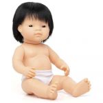 Miniland Asian 38 cm Baby Colorido