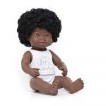Miniland African Down Syndrome 38 cm Baby Branco