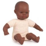 Miniland African Bland 32 cm Baby Bege