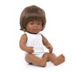 Miniland Girl 38 cm Baby Branco
