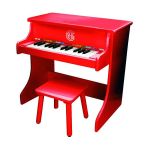 Reig Musicales Big Bertical Piano Piano Vermelho