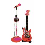 Reig Musicales Microphone Standing With Amplifier And Guitar Women Bug