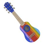 Reig Musicales 55 Cm Painted Wood Guitar Transparente
