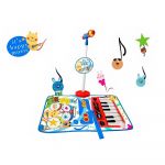 Reig Musicales Battery And Piano Carpet With Micro Happy Music Sport