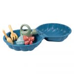 Smoby Double Sandbox With Accessories Azul