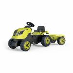 Smoby Farmer Xl Tractor With Trailer Amarelo