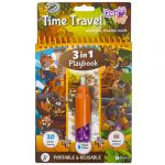 QwiToy Livro de brincar 3in1 Playbook Time Travel