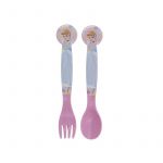 Stor Set Talheres Colher e Garfo Disney Princess