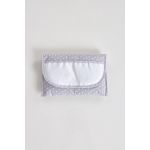 Fiil Baby Porta Documentos Estampado Estrelas para Bordar Cinza 24cm x 17cm