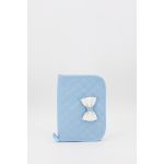 Fiil Baby Porta-Documentos Sintético Acolchoado Laço Azul 23cm x 17cm